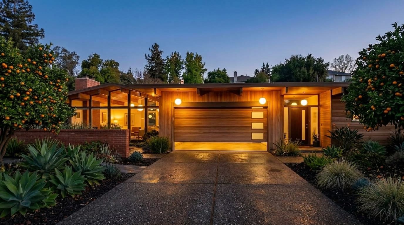 Murphy Garage Door Repairs Garage Door Gliding Open Revealing Warm Illuminated Interior